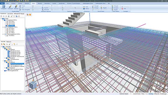 Reinforcement in-situ concrete